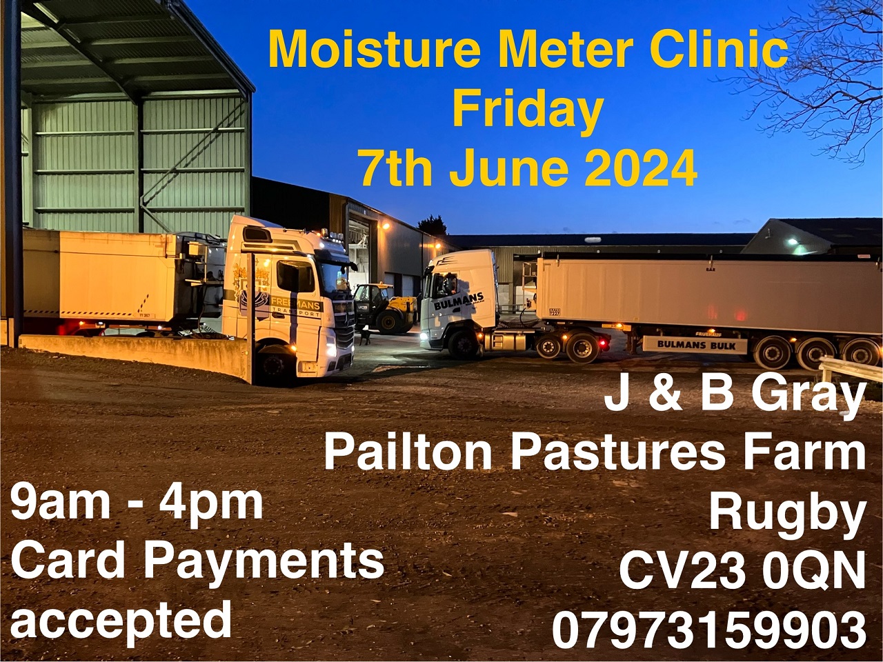 Moisture Meter Clinic